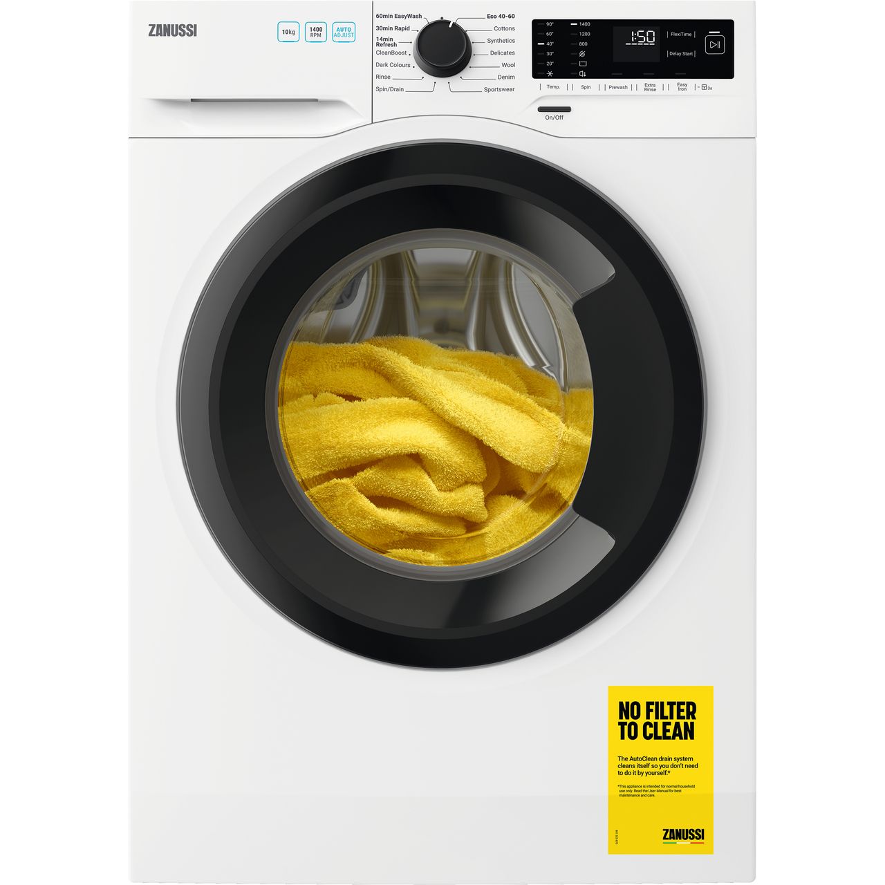 zanussi washing machine models